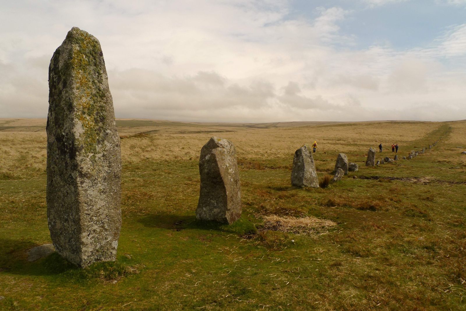 Dartmoor - Down Tor, krajina megalitů 