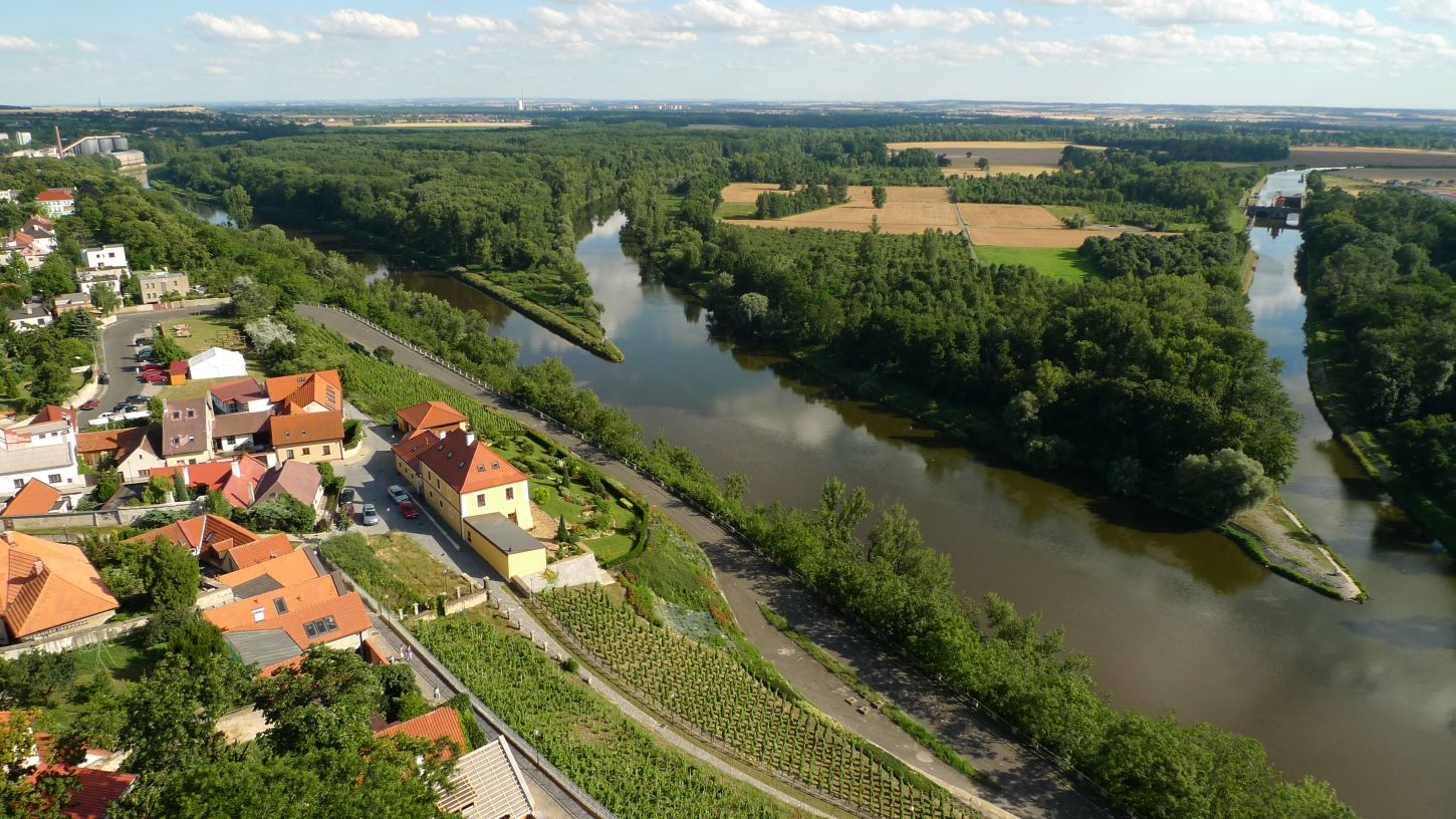 Mělnicko - krajina na soutoku Labe a Vltavy