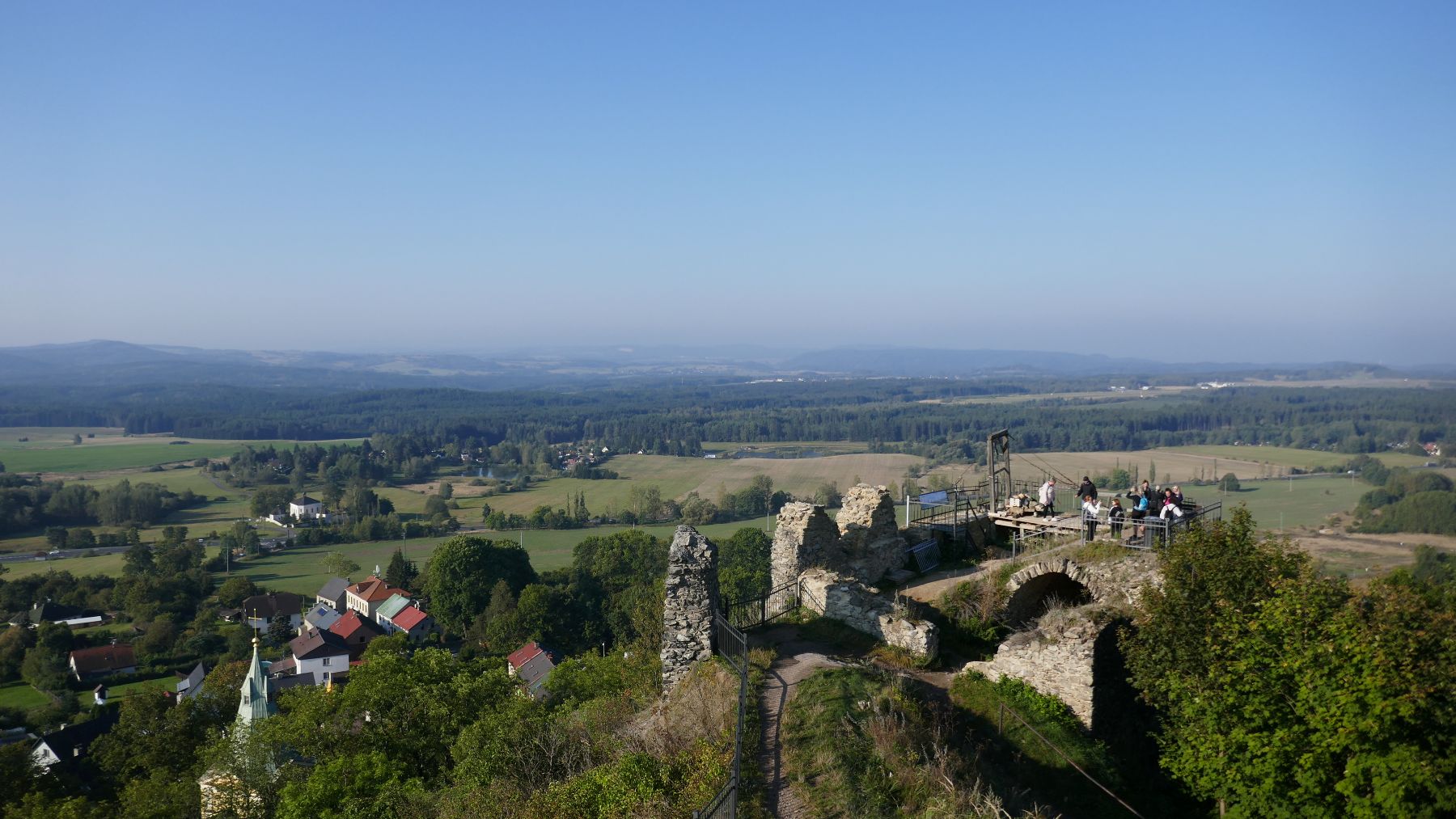 Slavkovský les z Andělské Hory