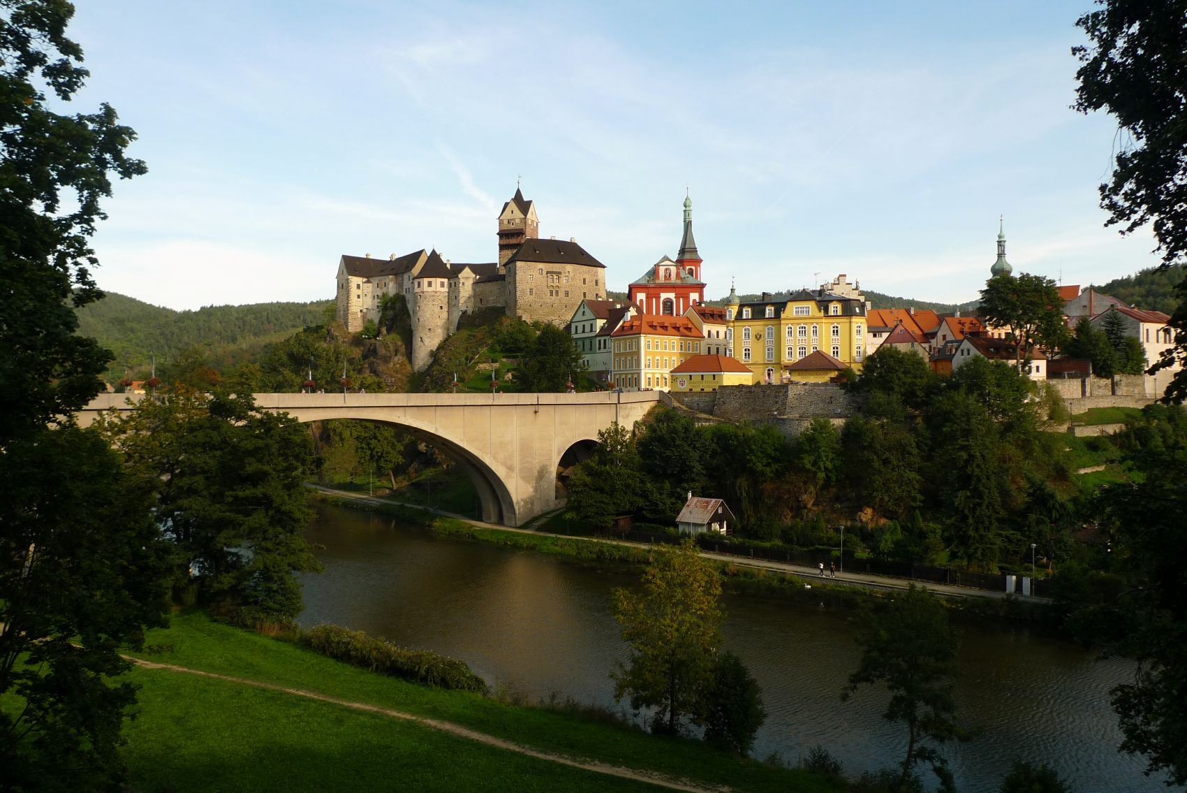Loket s řekou Ohří